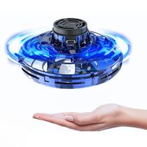 Disco Spinner Voa Divertido Led Drone Bomerang Brilha 360 Azul Castela Disco Spinner Voa Divertido Led Drone Bomerang Brilha 360 Azul Castela