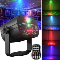 Disco Stage Party Lights POCOCO DJ Bateria RGB com controle remoto