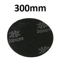 Disco SUPERPRO Removedor p/ Enceradeira Preto 300mm Disco SUPERPRO Removedor p/ Enceradeira Preto 300mm