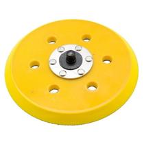 Disco Suporte 120mm 5 Pol. Lixadeira Orbital Hookit - Prato 6 Furos Rotta