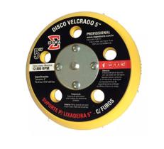 Disco Suporte 125mm 5 Pol. Lixadeira Orbital Hookit - Prato