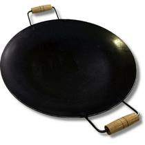 Disco Tacho Chapa de Arado Bifeira Grande 50cm Aço Rústico Reforçado com Alças
