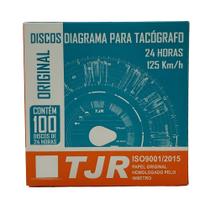 Disco Tacógrafo Original Diário 125km 24h Tjr Disco Tacógrafo Original Diário 125km 24h Tjr