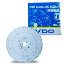 Disco Tacografo Semanal 125 Km 10 Jogos - VDO - Sama