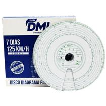 Disco Tacografo Semanal 125km 7dias Dml