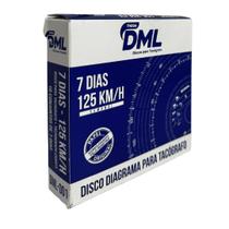Disco Tacografo Semanal 125KM/H 7Dias DML001