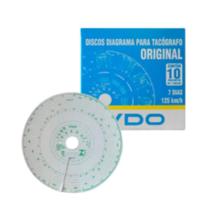 Disco Tacógrafo Semanal 125Km/h Original VDO Kit 60un