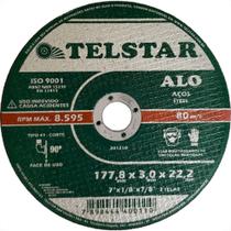 Disco Telstar Corte Ferro A 07X7/8 - Kit C/10 PC Disco Telstar Corte Ferro A 07X7/8 - Kit C/10 PC