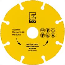 Disco Tungstenio Eda Mad 110X20Mm Disco Tungstenio Eda Mad 110X20Mm