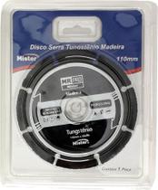 Disco Tungstênio MR PRO para Madeira 110mm / 4.3/8" - Mister
