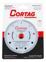 Disco Turbo Porcelanato Diamantado Fino 110mm X 20mm 4.3/8 Cortag Disco Turbo Porcelanato Diamantado Fino 110mm X 20mm 4.3/8 Cortag