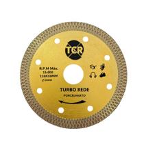 Disco Turbo Rede Extra Fino 110x10x1.2MM Ecco Dourado Para Esmerilhadeira