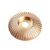 Disco Turbo Titânio Para Entalhar Madeira 100Mm Encaixe 7/8 - Abaulado - 508,0001 - Rocast