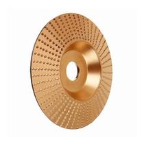 Disco Turbo Titânio Para Entalhar Madeira 100Mm Encaixe 7/8 - Oblíquo - 508,0002