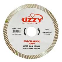 Disco uzzy diamantado turbo esmerilhadeira 22mm