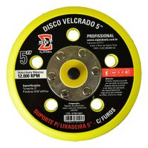 Disco velcrado 5" com furos para lixadeira hookit sgt