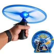 Disco voador drone divertido UFO com luz Led voa de verdade