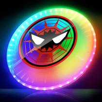 Disco voador LED Toy Punieayi de 27 cm, recarregável, resistente à água Disco voador LED Toy Punieayi de 27 cm, recarregável, resistente à água