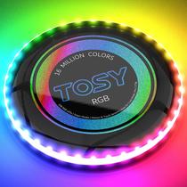 Disco Voador TOSY com 16 Milhões de Cores e 36 LEDs RGB - 175g
