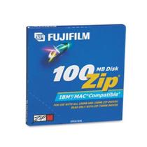 Disco zip Fujifilm IBM/Mac compatível com 100 MB