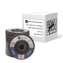 Discos com aba de moagem Benchmark Abrasives 4,5 x 7/8 40 Grit (100)
