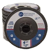 Discos de aba Benchmark Abrasives Premium High Density 120 Grit Discos de aba Benchmark Abrasives Premium High Density 120 Grit