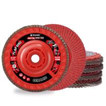 Discos de aba EZARC 60 Grit Ceramic Grain 115 mm para aço inoxidável
