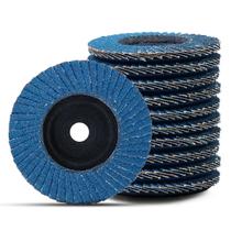 Discos de aba LOONPON 80 Grit 7,6 cm x 0,95 cm para rebarbadora 10P Discos de aba LOONPON 80 Grit 7,6 cm x 0,95 cm para rebarbadora 10P