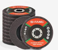Discos de aba SI FANG 320 Grit 115 mm de óxido de alumínio, pacote com 10