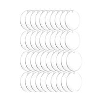 Discos De Acrílico Transparente De 3 Polegadas, 20 Peças, 40 Peças, Para Pintura E DIY