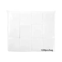 Discos De Algodão Facial Macios 1200/2400pcs Removedor De Maquiagem Para Olhos, Lábios E Unhas