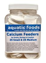Discos de Cálcio Aquatic Foods Inc. Frasco com 50 unidades Discos de Cálcio Aquatic Foods Inc. Frasco com 50 unidades