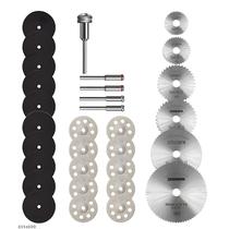 Discos De Corte De Diamante 31 Peças Roda De Lixamento Para Trabalhos Em Madeira Metal Dremel Mini