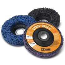 Discos de decapagem TPmax Rust Remover Wheel de 4,5", pacote com 3