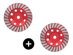 Discos De Desbaste Diamantado 4.1/2 115mm Cortag (2und) Discos De Desbaste Diamantado 4.1/2 115mm Cortag (2und)