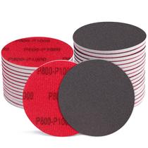 Discos de esponja de lixar Shineboc 18 unidades 800 grânulos 12,7 cm úmidos e secos