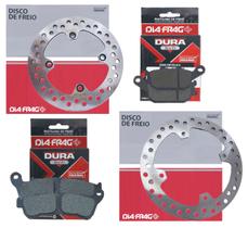 Discos De Freio Xre 300 Abs 2009 A 2018 Diafrag