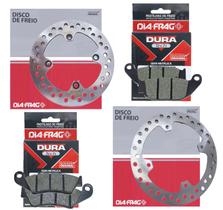 Discos de Freio Xre 300 Abs 2019-2023 + Pastilhas Diafrag