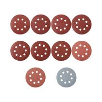 Discos De Lixa De 5 Polegadas Com 8 Furos, 100 Peças, Adesivo De Gancho E Laço, Grãos 80-3000,
