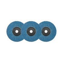 Discos De Lixa Flap De 3 Polegadas (76mm) Com 3 Peças, Grão 60, Para Esmerilhadeira Angular Discos De Lixa Flap De 3 Polegadas (76mm) Com 3 Peças, Grão 60, Para Esmerilhadeira Angular
