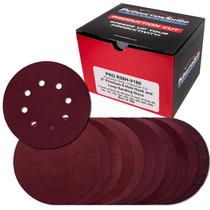 Discos de lixamento ProductionShop 5 Red 8-Hole 160 Discs Grits 40-800 Discos de lixamento ProductionShop 5 Red 8-Hole 160 Discs Grits 40-800