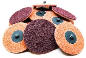 Discos de lixar Benchmark Abrasives, superfície de nylon de 7,62 cm (pacote com 25)