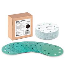 Discos de lixar, ferramentas, 9 furos, sortidos, grão 60-800, 125 mm, pacote com 50