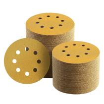 Discos de lixar Keeimp 100 unidades de 12,7 cm Hook and Loop 80 Grit