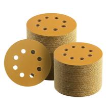 Discos de lixar Keeimp 320 Grit, gancho e laço de 5 polegadas, 100 unidades