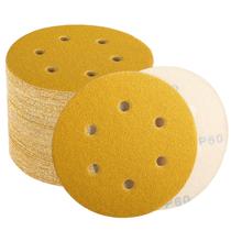 Discos de lixar Keeimp de 6 polegadas Hook and Loop 60 Grit, pacote com 100 Discos de lixar Keeimp de 6 polegadas Hook and Loop 60 Grit, pacote com 100