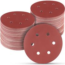 Discos de lixar POTUINOM 400 Grit 150 mm 100 unidades para lixadeira de 6 polegadas Discos de lixar POTUINOM 400 Grit 150 mm 100 unidades para lixadeira de 6 polegadas