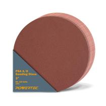 Discos de lixar POWERTEC 110581 9 polegadas, 20 unidades - 80 e 120 Grit Discos de lixar POWERTEC 110581 9 polegadas, 20 unidades - 80 e 120 Grit