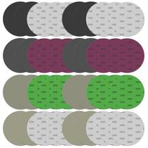 Discos de lixar Rolokit 40 unidades de 5 polegadas úmidos/secos 1000/2000/3000/5000 Grit