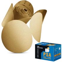 Discos de lixar S SATC 100 PSA 15,3 cm Lixa 220 Grit 6 polegadas Discos de lixar S SATC 100 PSA 15,3 cm Lixa 220 Grit 6 polegadas